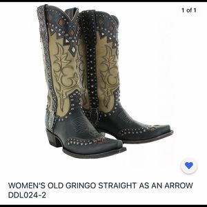 ISO...Old Gringo Straight As An Arrow boots sz 8